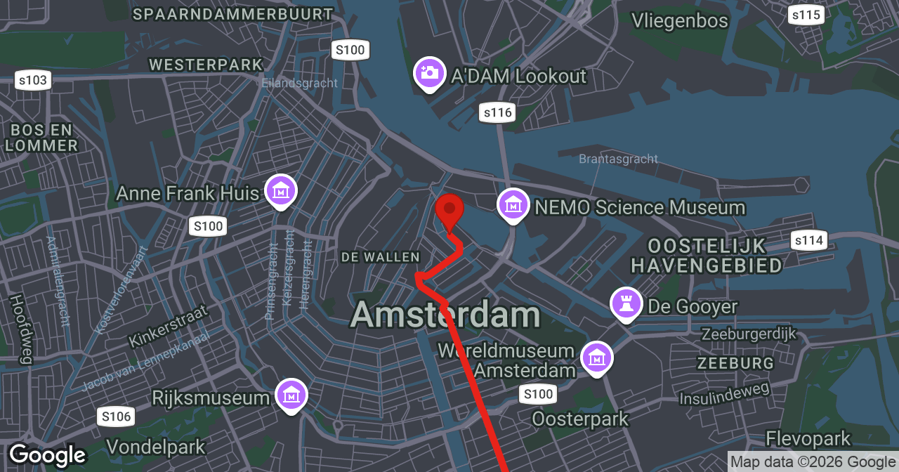Kaart van de meldlocatie