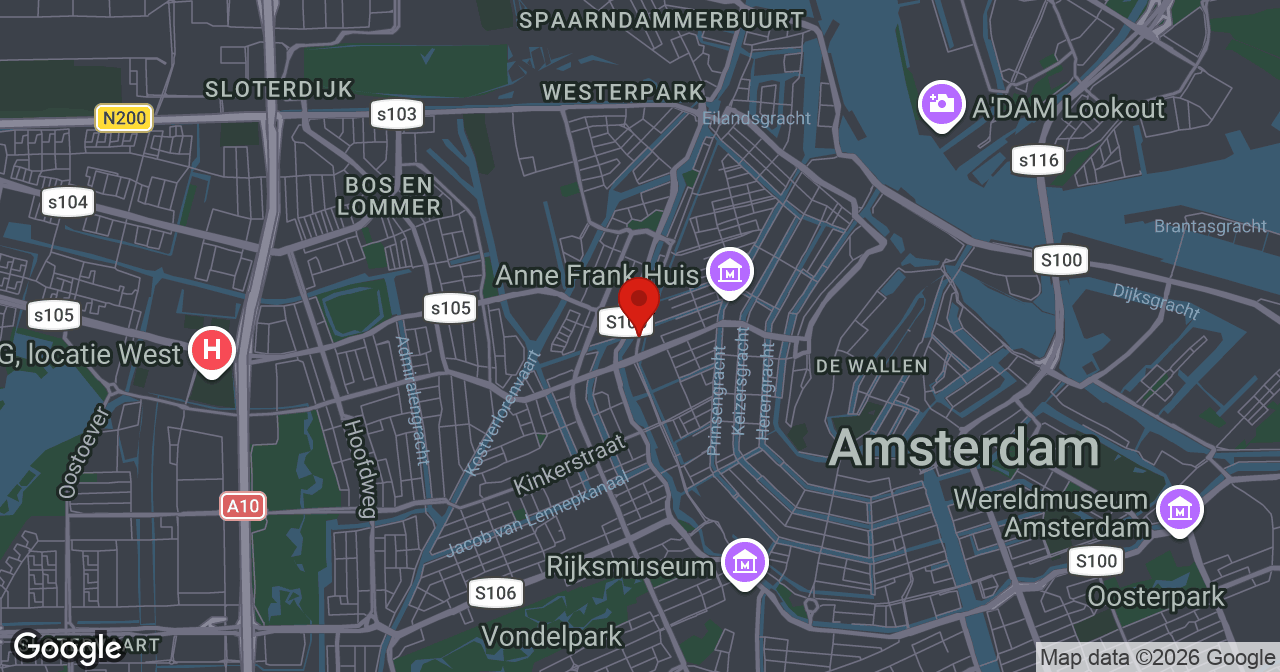 Kaart van de meldlocatie