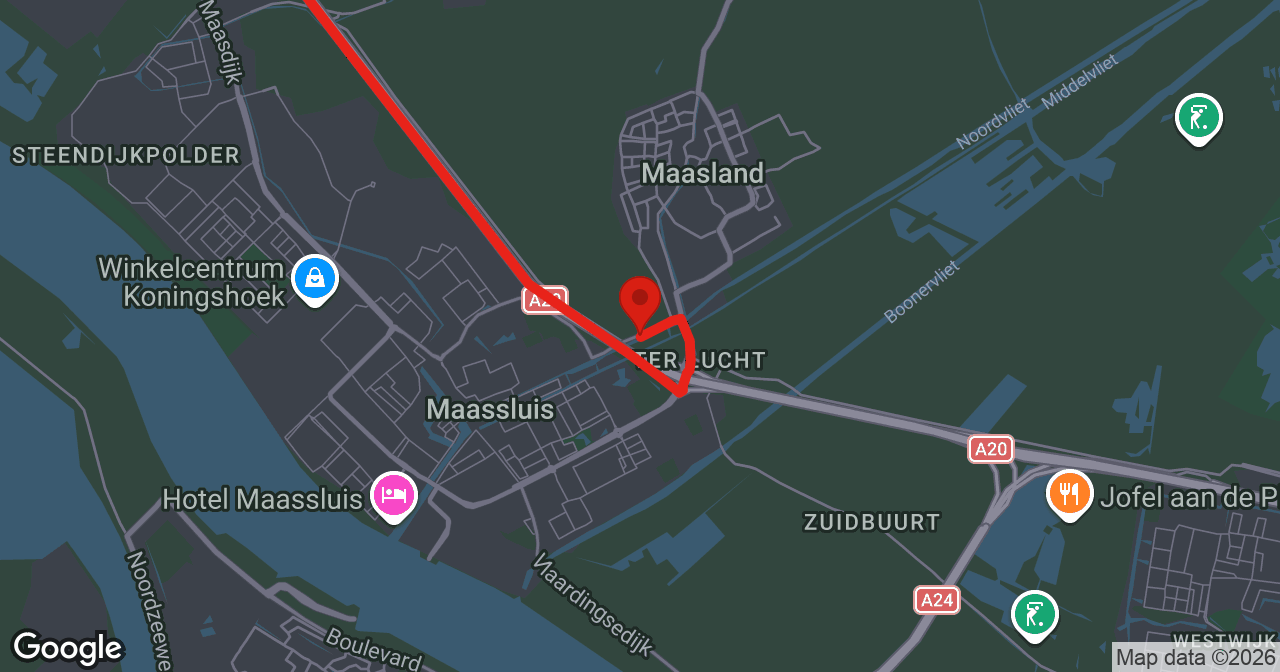 Kaart van de meldlocatie