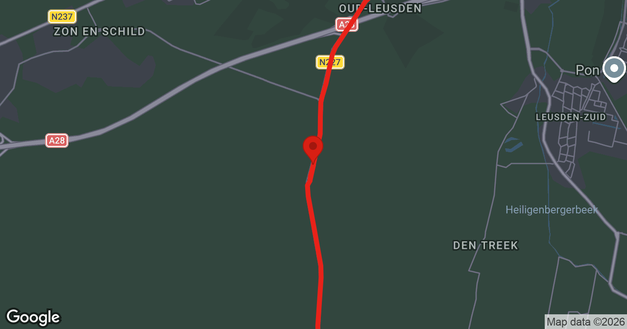 Kaart van de meldlocatie