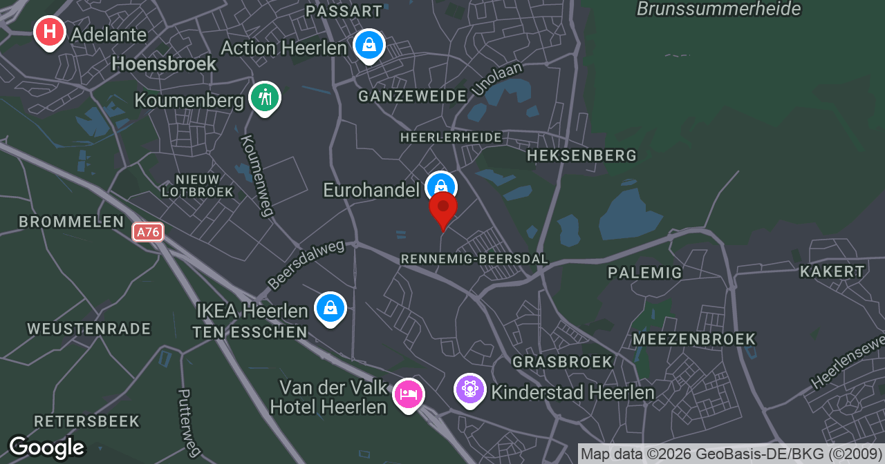 Kaart van de meldlocatie