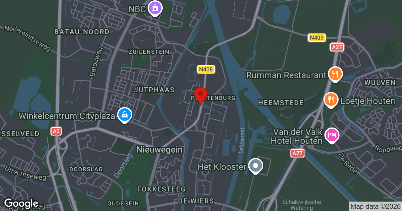 Kaart van de meldlocatie