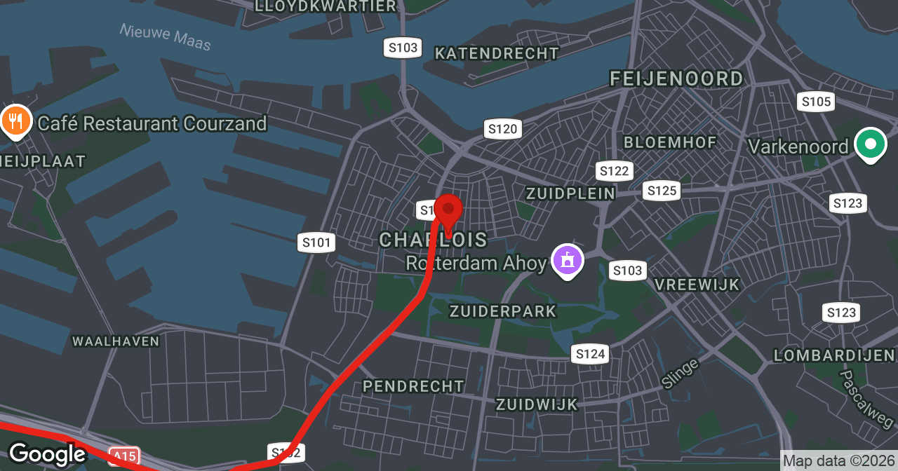 Kaart van de meldlocatie