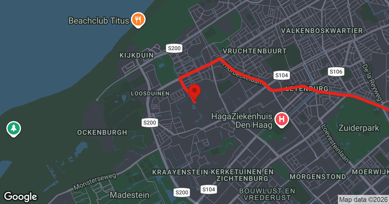 Kaart van de meldlocatie
