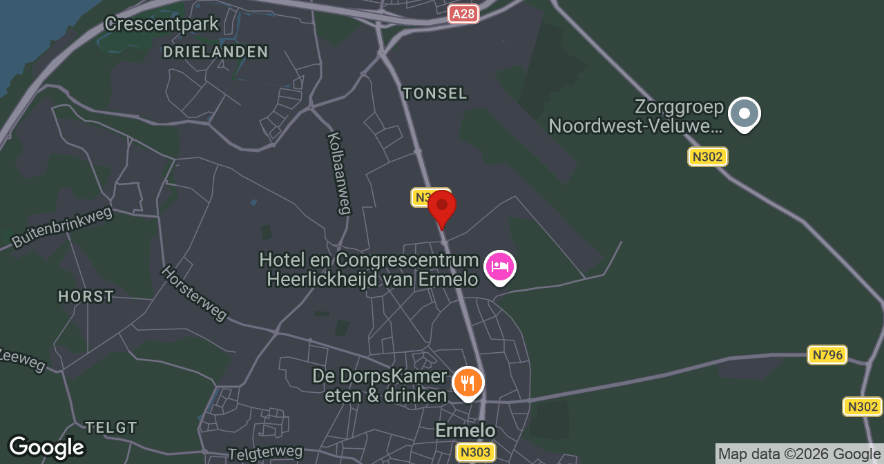 Kaart van de meldlocatie