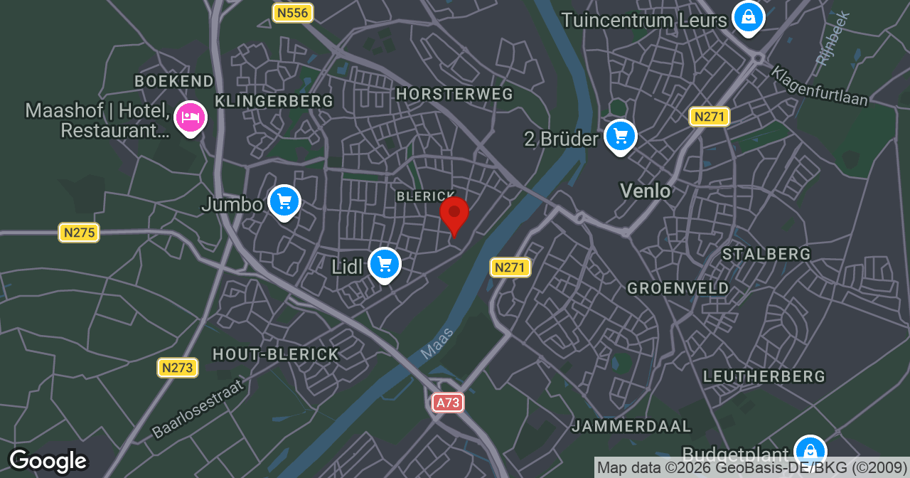 Kaart van de meldlocatie