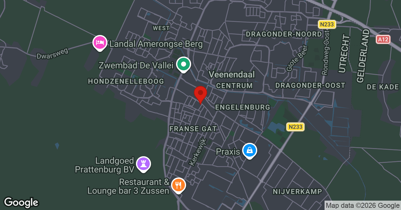 Kaart van de meldlocatie