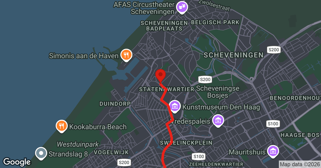 Kaart van de meldlocatie