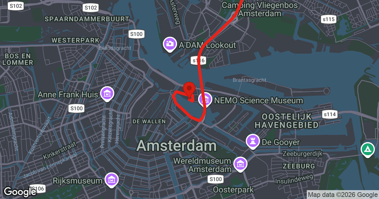 Kaart van de meldlocatie