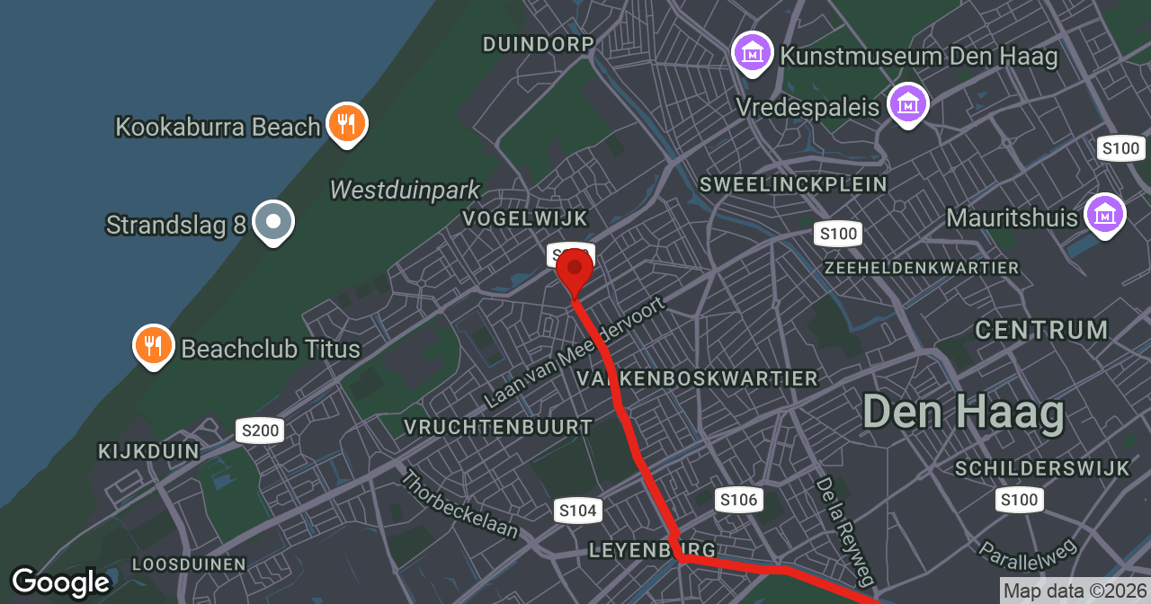 Kaart van de meldlocatie