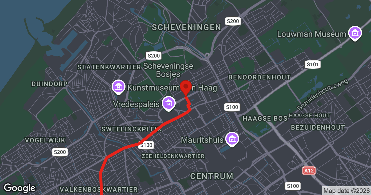 Kaart van de meldlocatie
