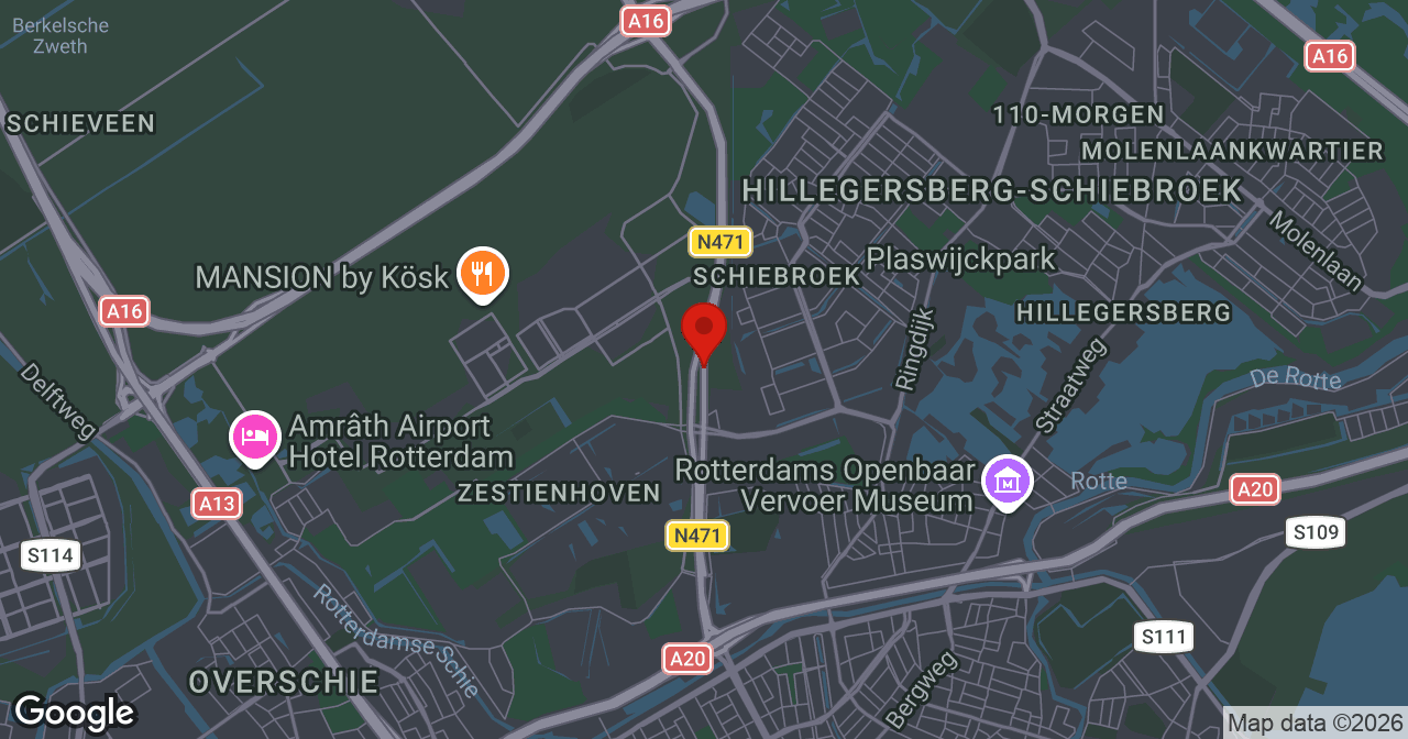 Kaart van de meldlocatie