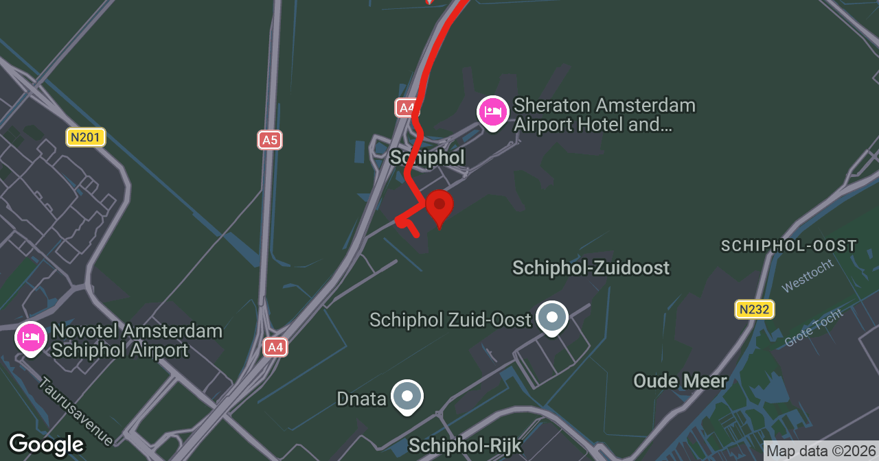 Kaart van de meldlocatie