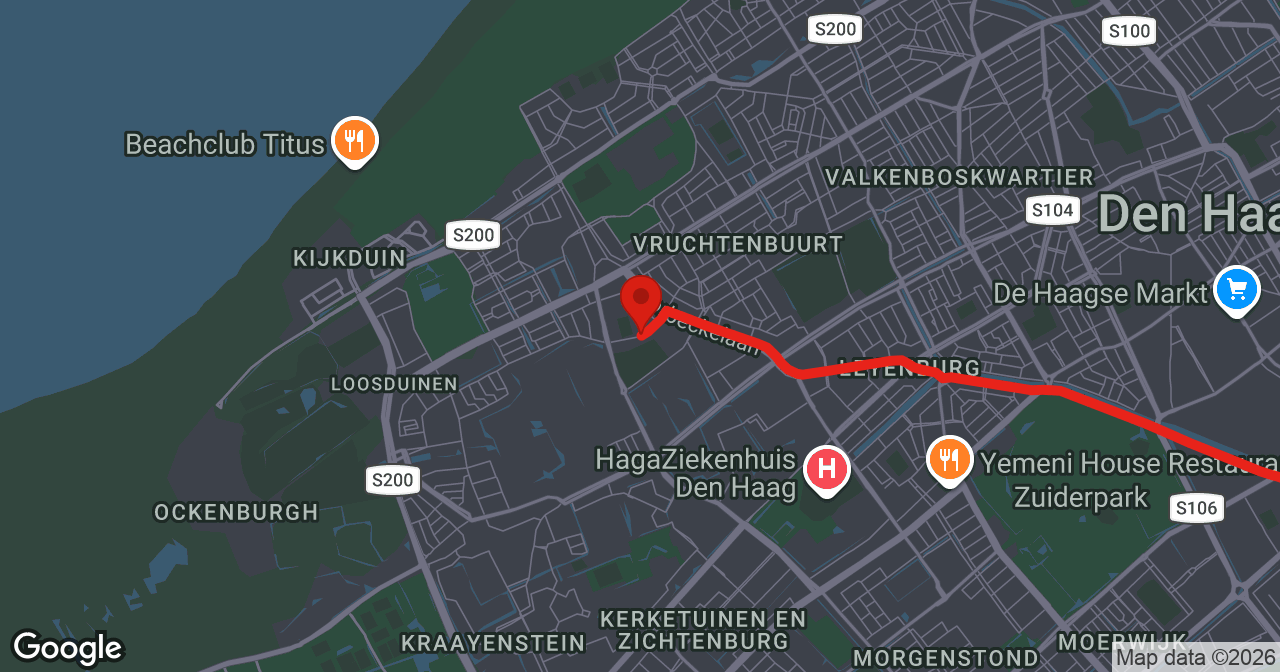 Kaart van de meldlocatie