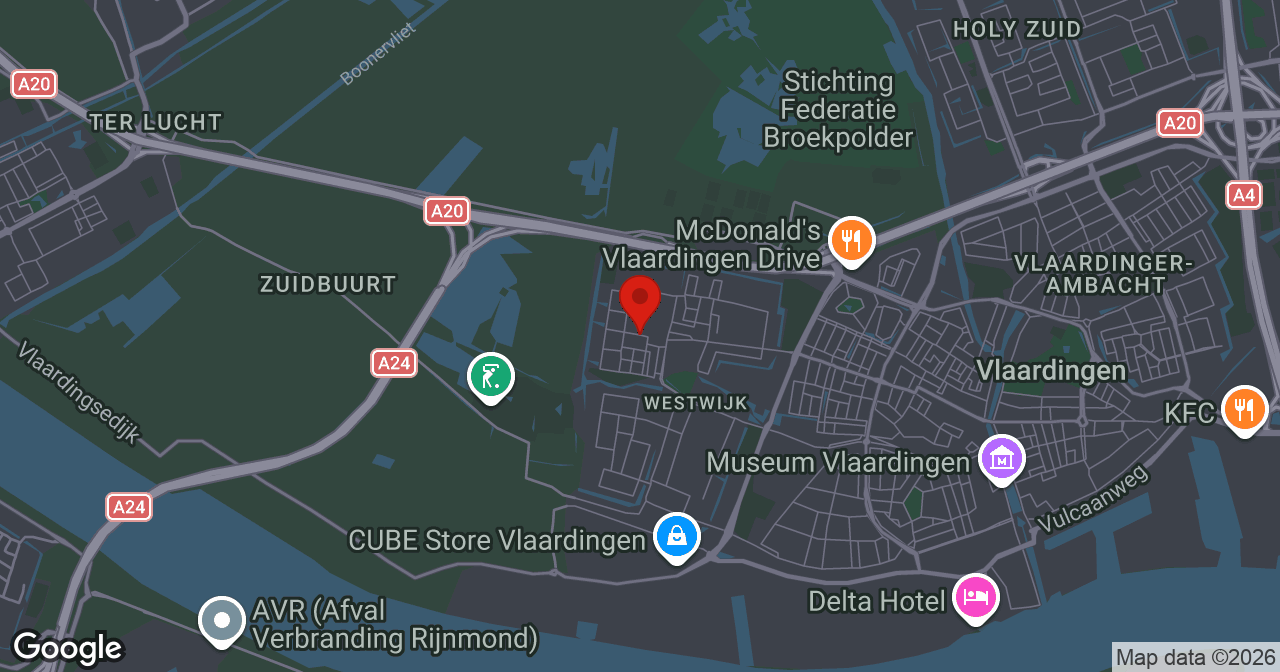 Kaart van de meldlocatie