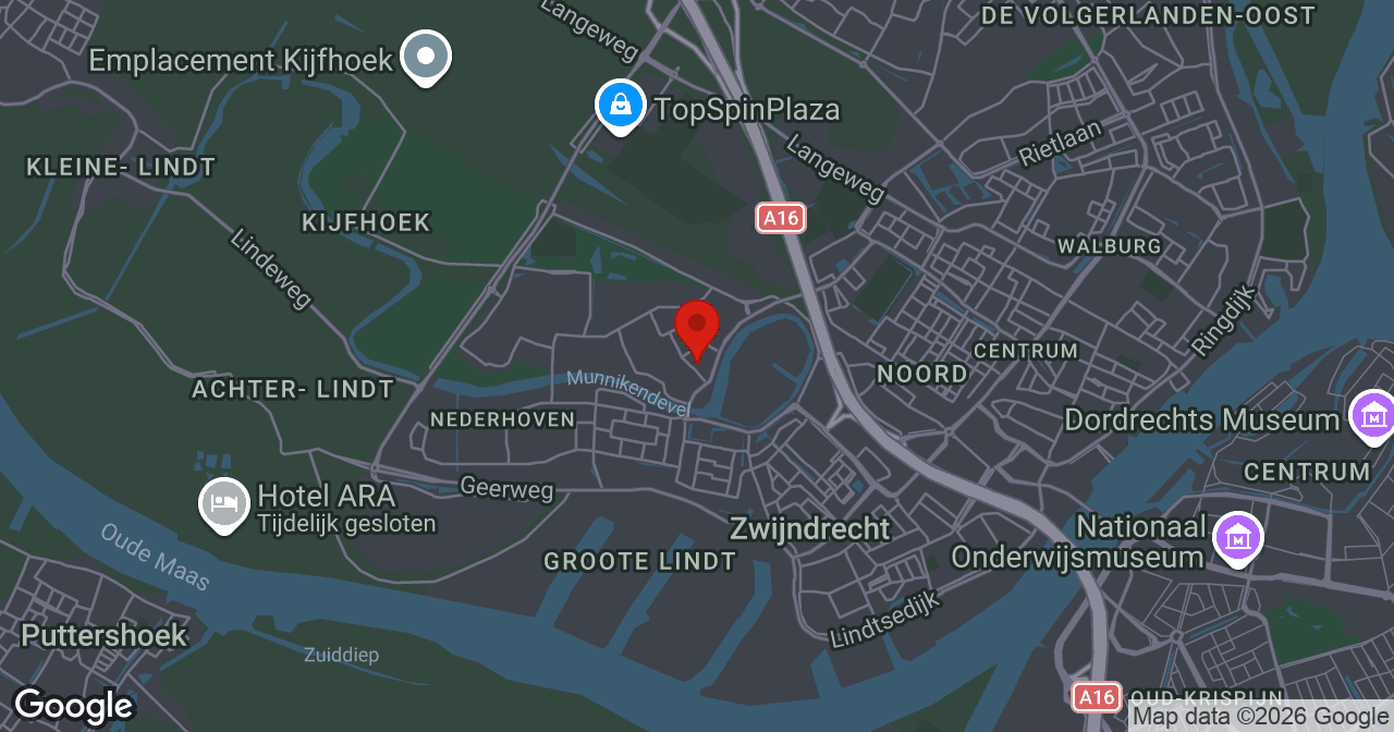 Kaart van de meldlocatie