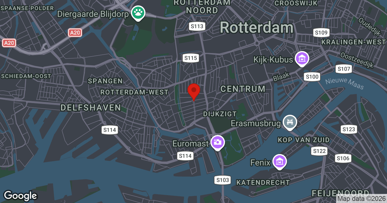 Kaart van de meldlocatie
