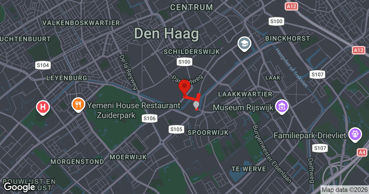 Kaart van de meldlocatie