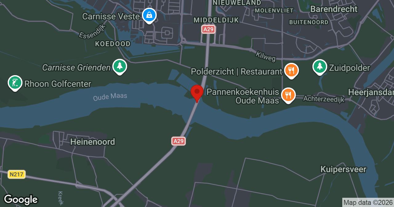 Kaart van de meldlocatie