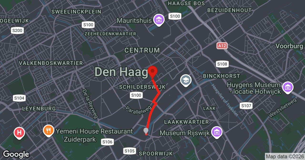 Kaart van de meldlocatie