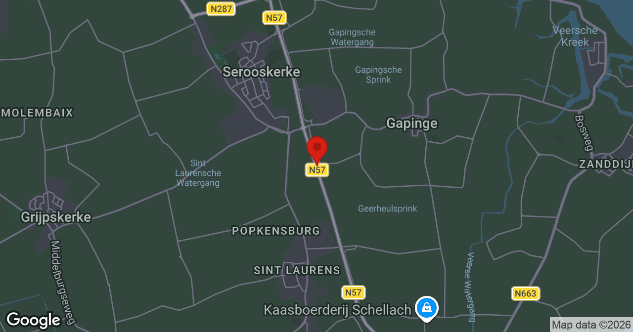 Kaart van de meldlocatie