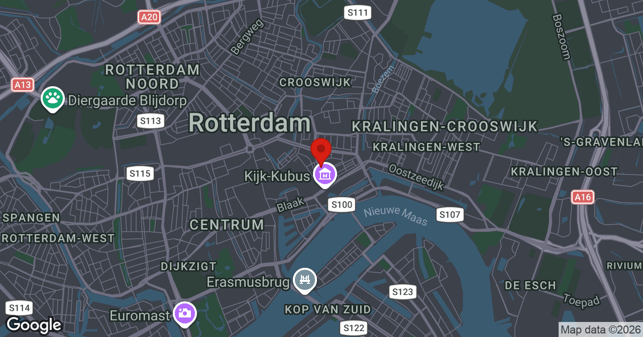Kaart van de meldlocatie