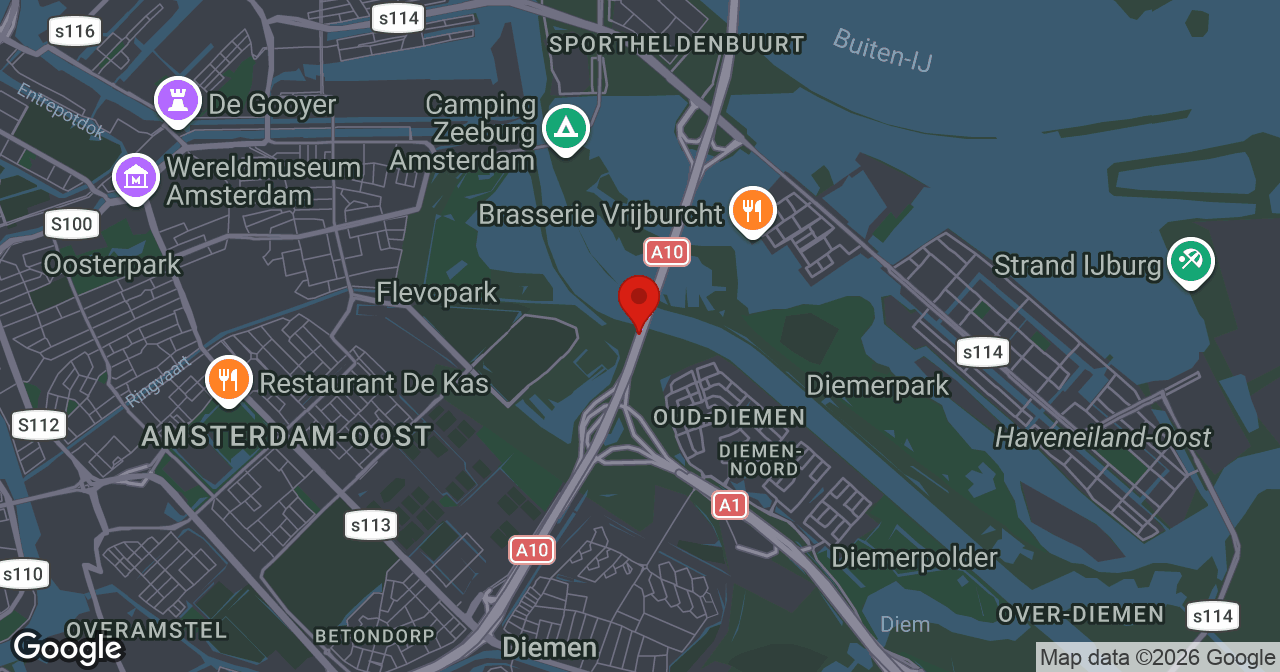 Kaart van de meldlocatie