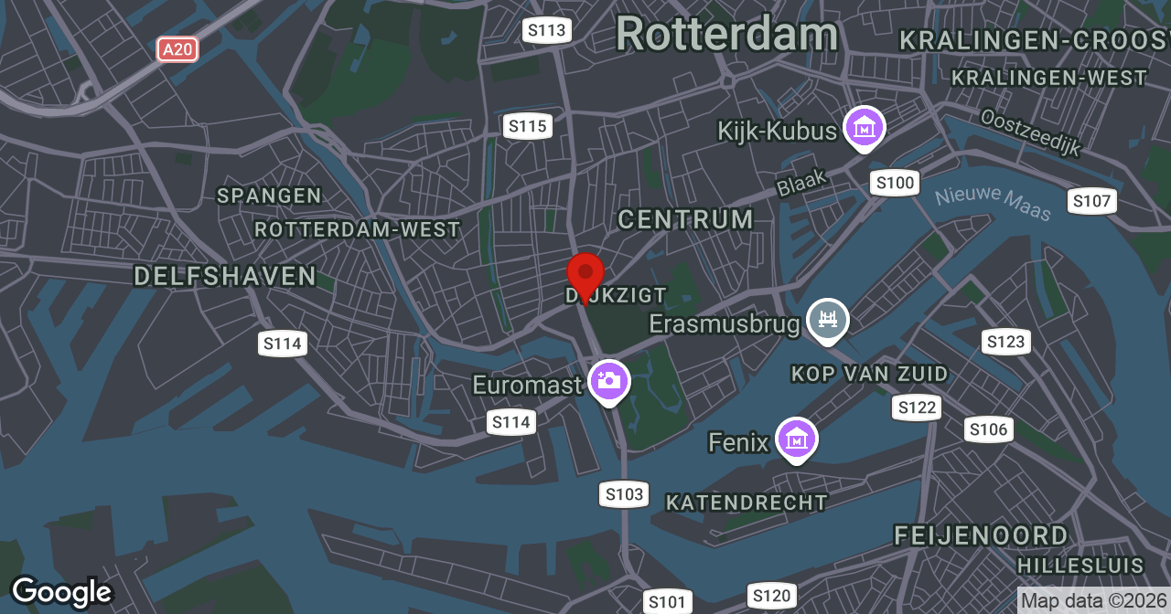 Kaart van de meldlocatie