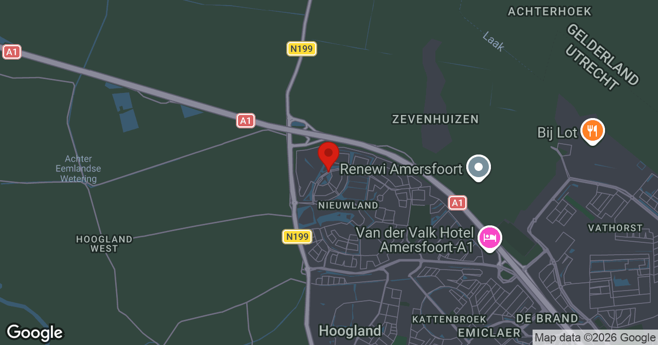 Kaart van de meldlocatie