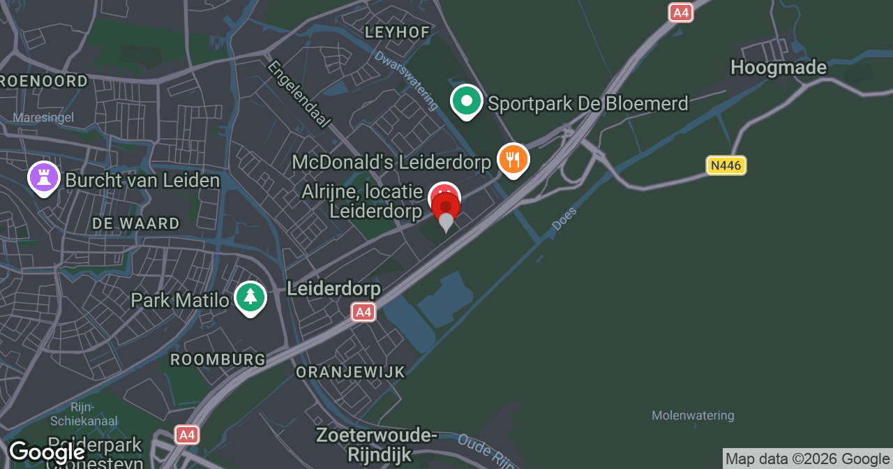 Kaart van de meldlocatie