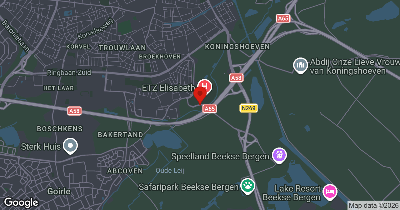 Kaart van de meldlocatie