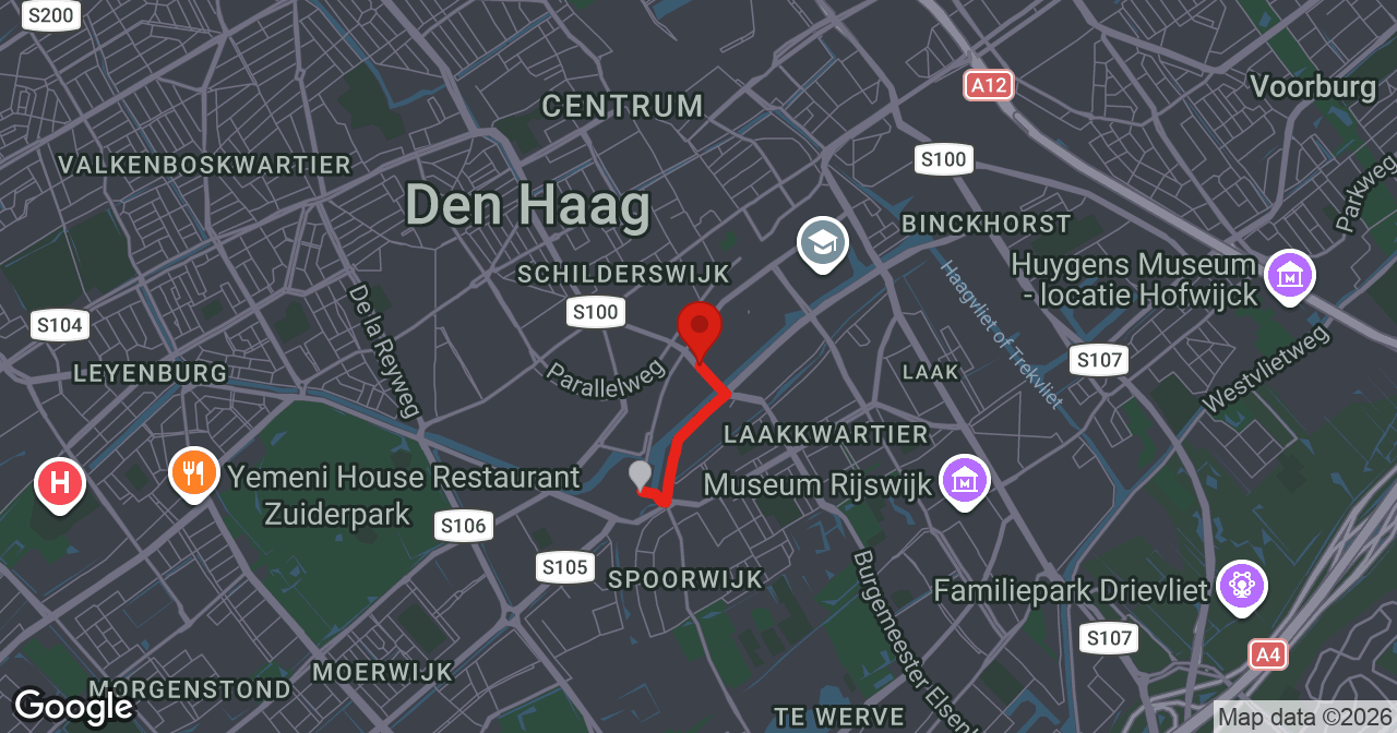 Kaart van de meldlocatie