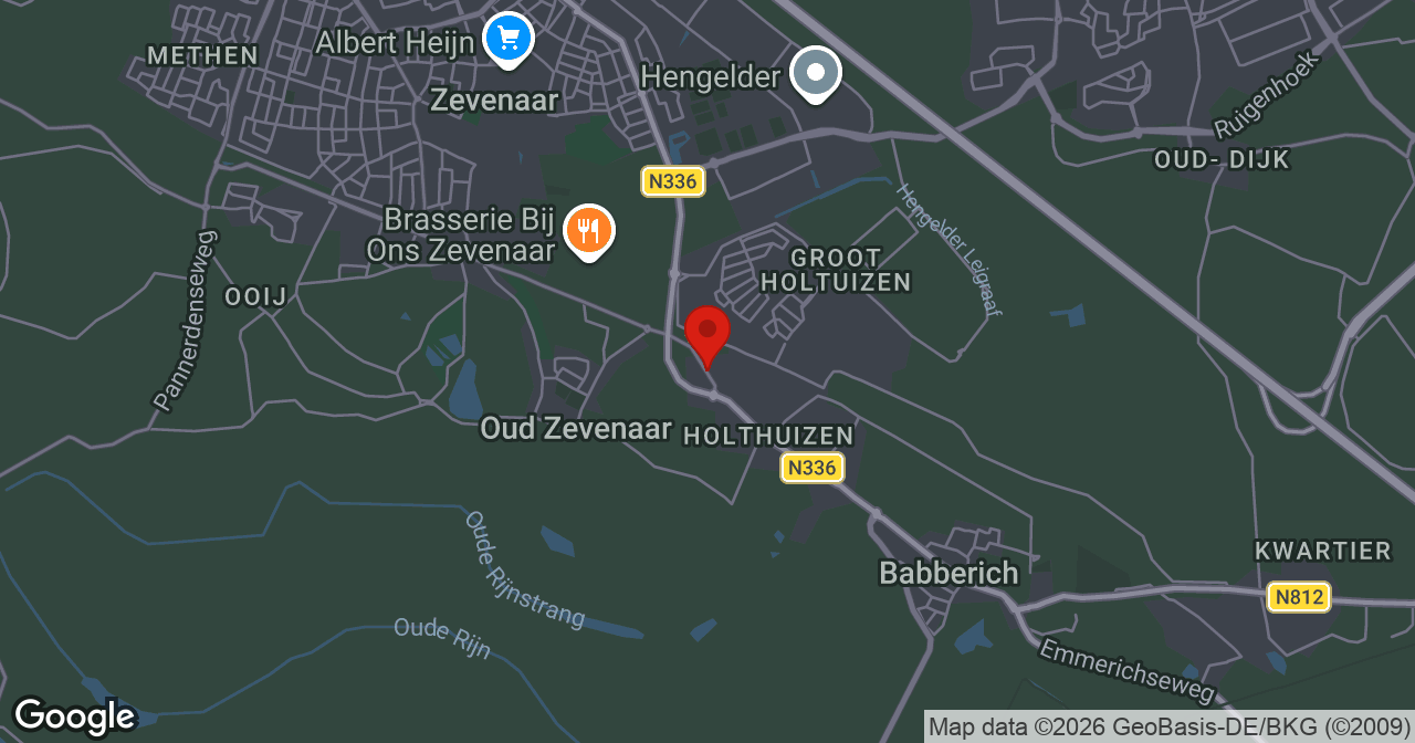 Kaart van de meldlocatie