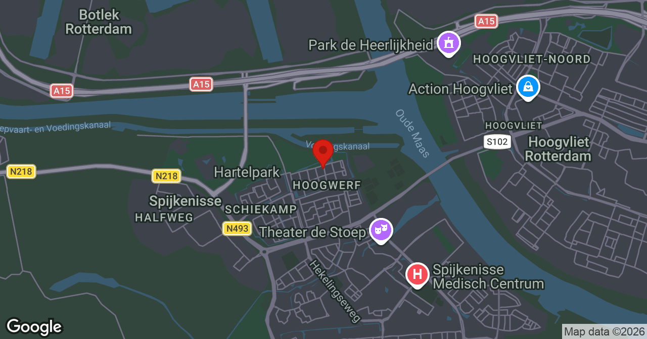 Kaart van de meldlocatie