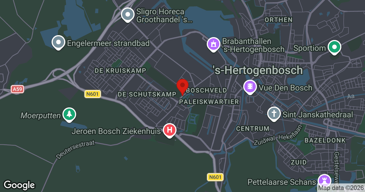 Kaart van de meldlocatie