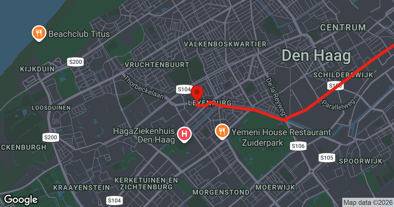 Kaart van de meldlocatie