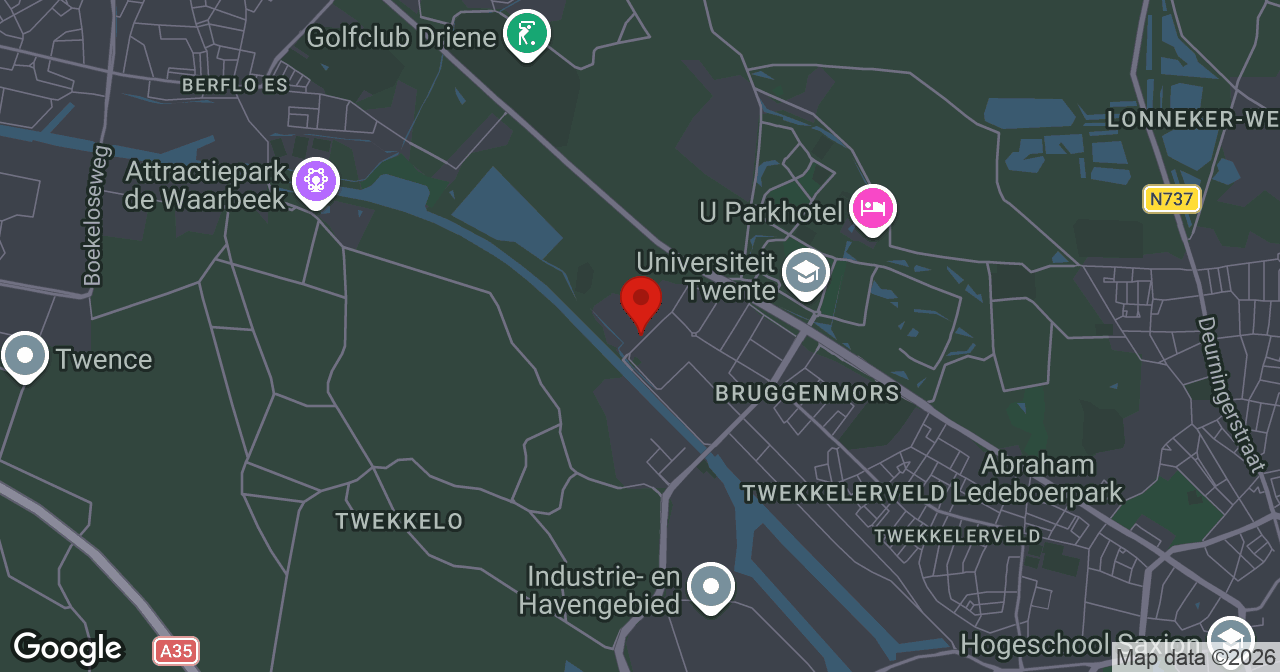 Kaart van de meldlocatie