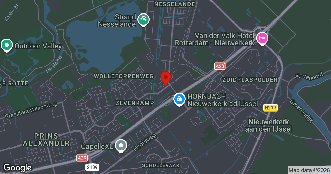 Kaart van de meldlocatie