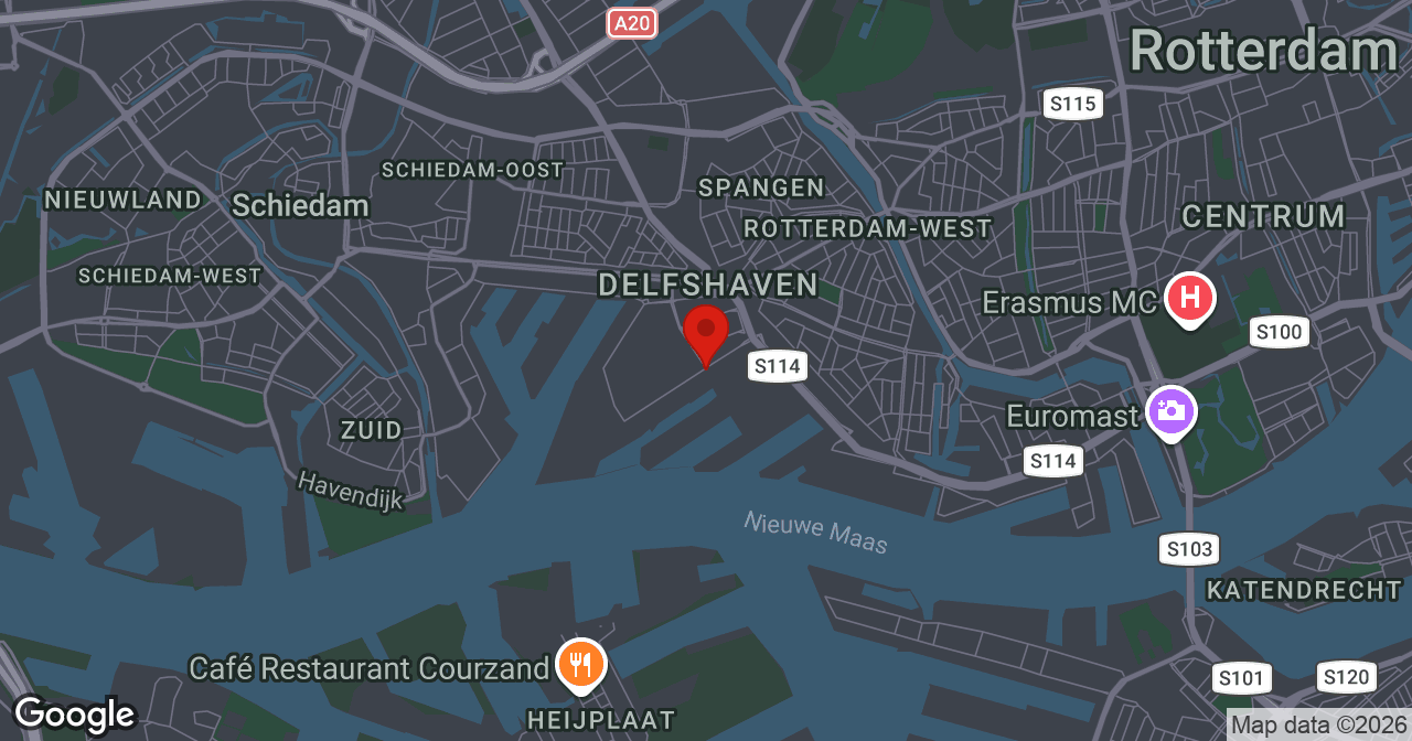 Kaart van de meldlocatie