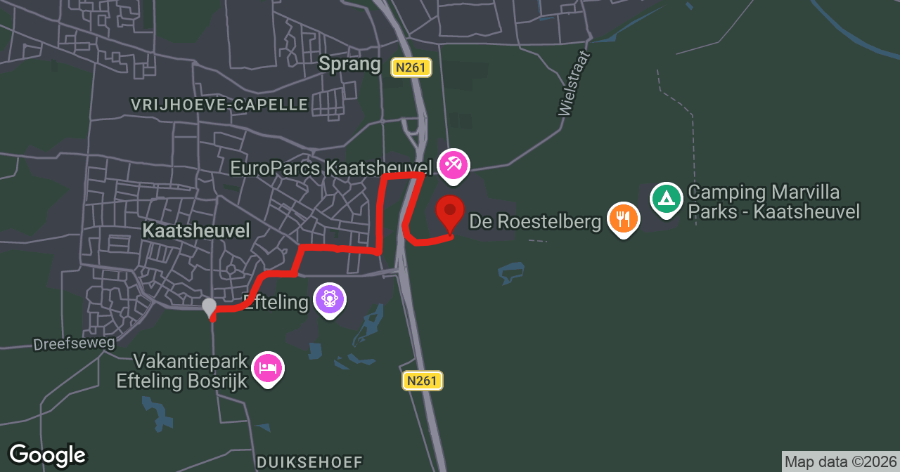 Kaart van de meldlocatie