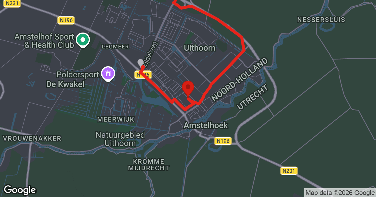 Kaart van de meldlocatie
