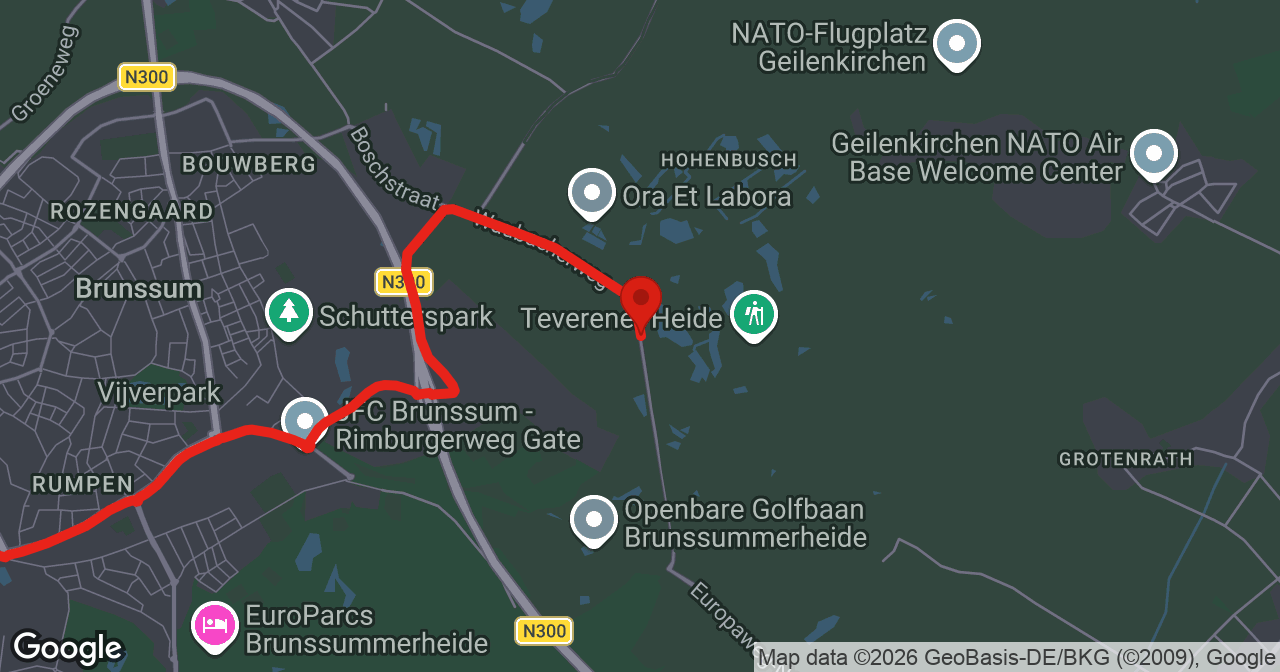 Kaart van de meldlocatie