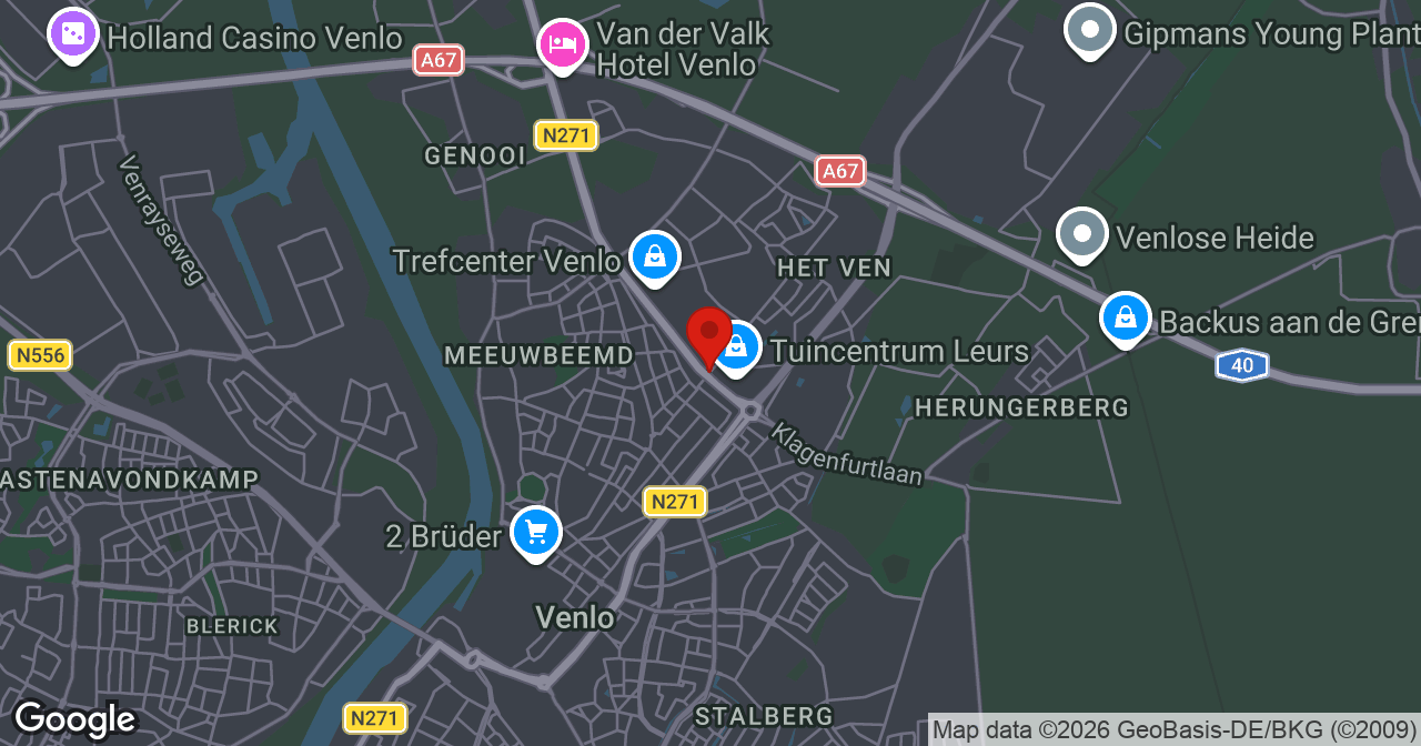 Kaart van de meldlocatie