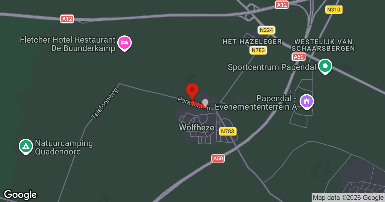 Kaart van de meldlocatie