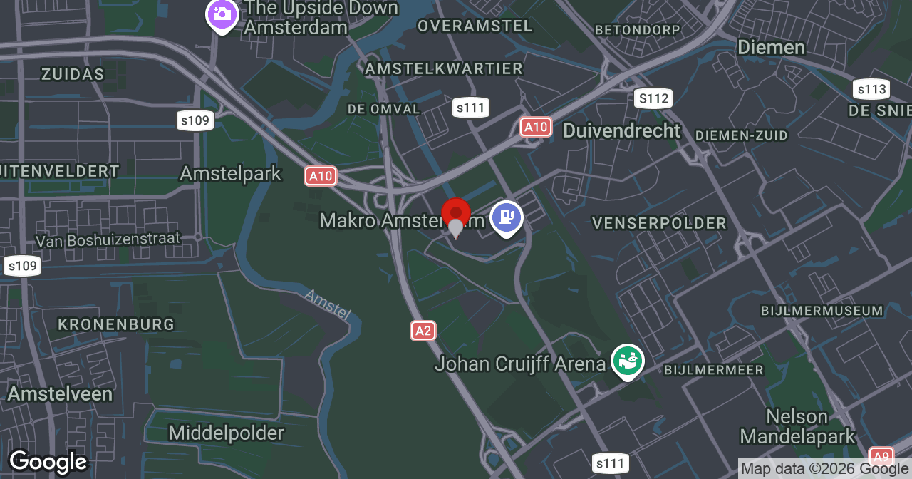 Kaart van de meldlocatie