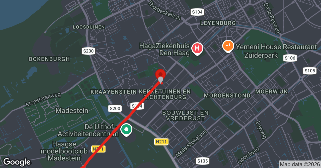 Kaart van de meldlocatie
