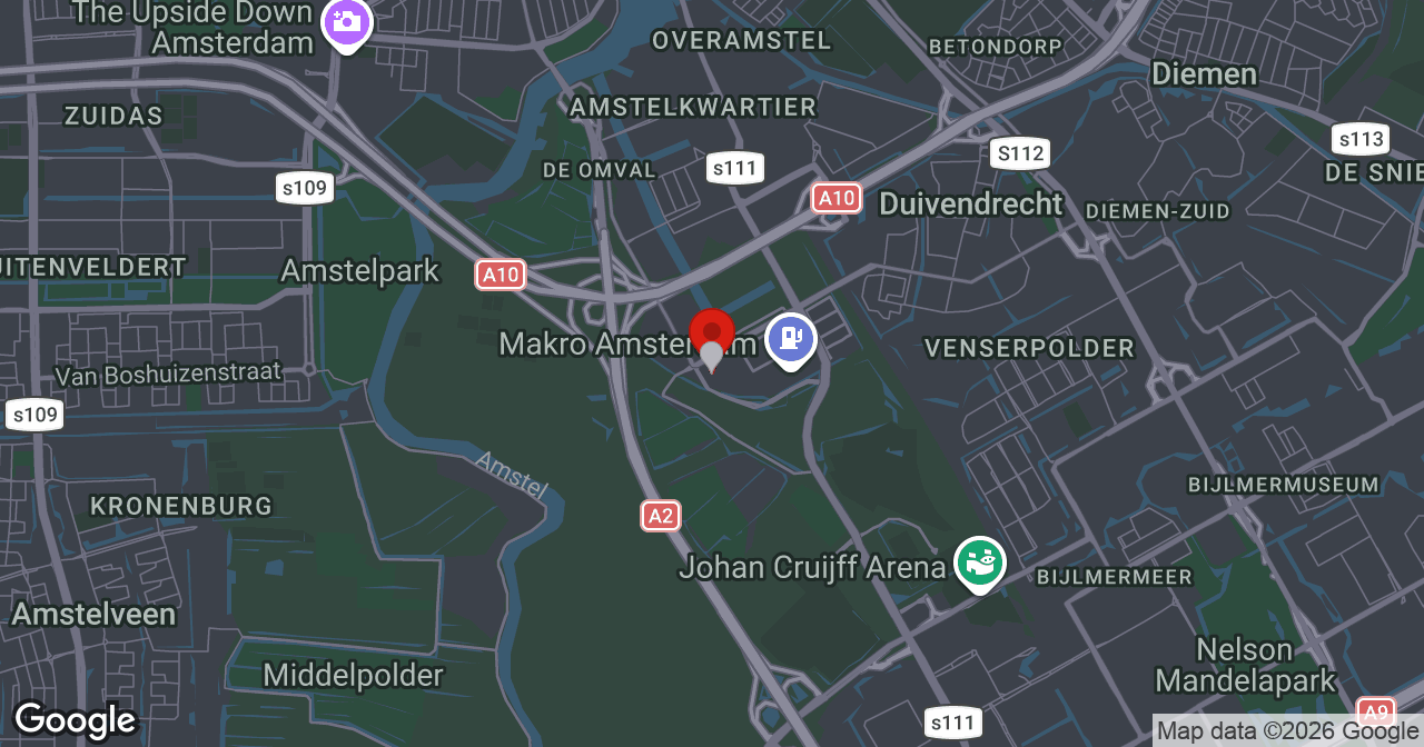 Kaart van de meldlocatie