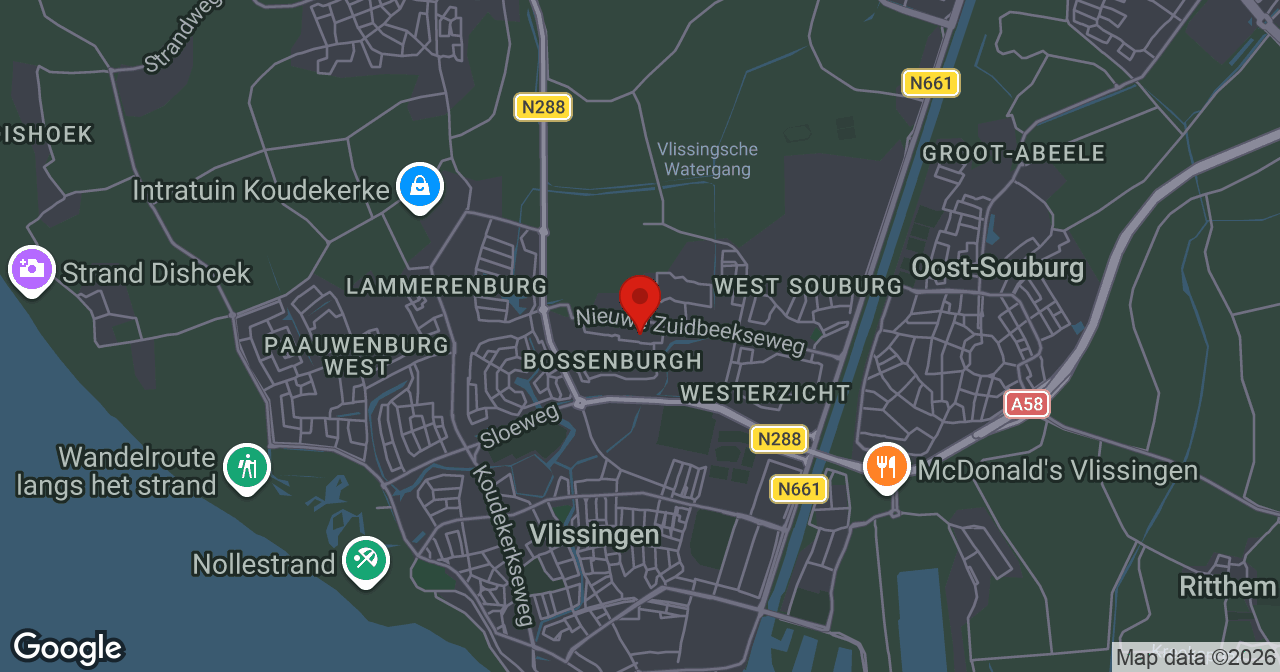 Kaart van de meldlocatie