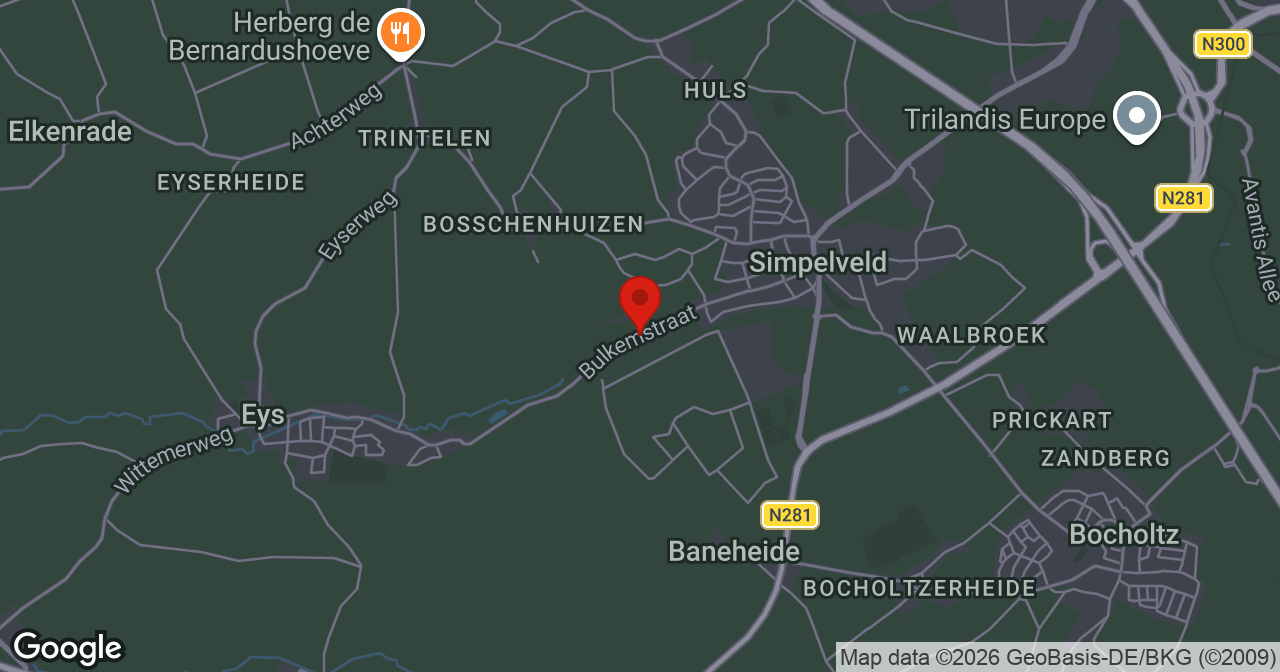 Kaart van de meldlocatie
