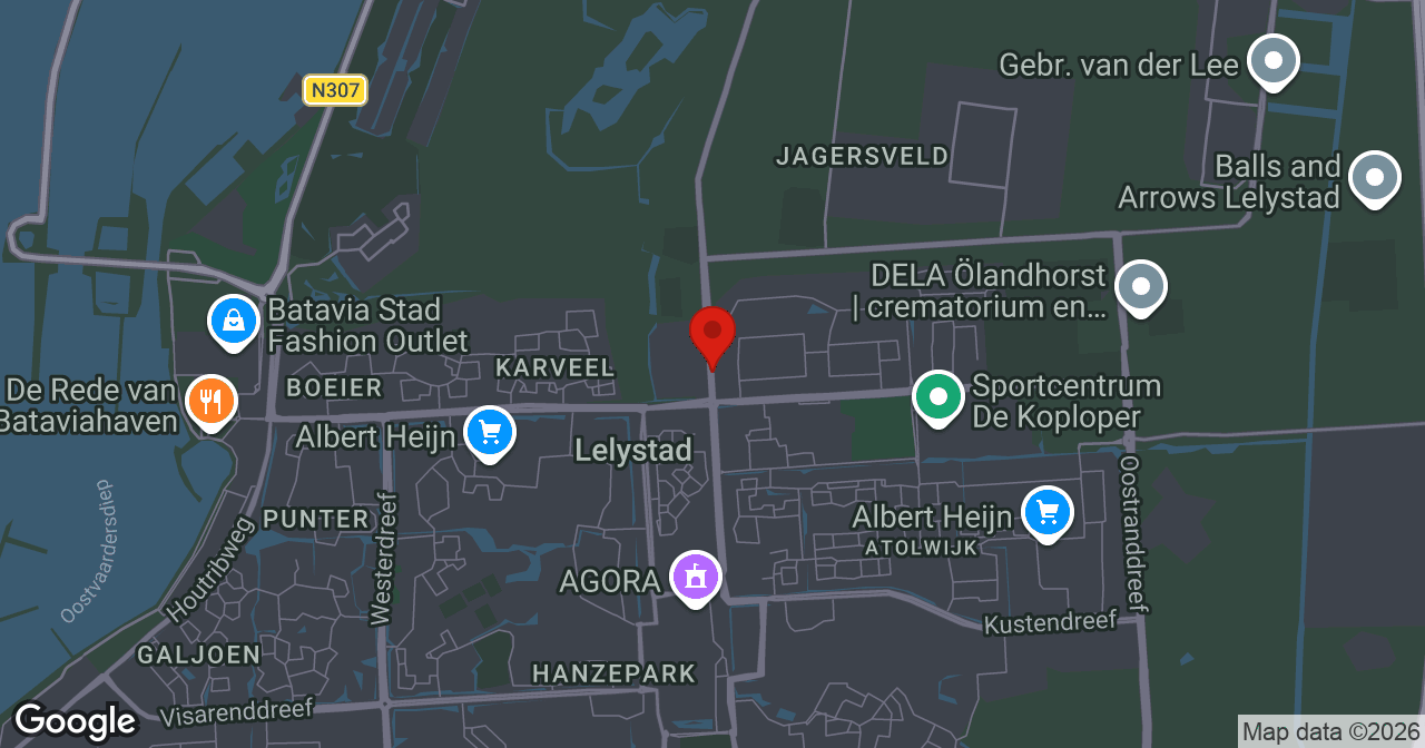 Kaart van de meldlocatie